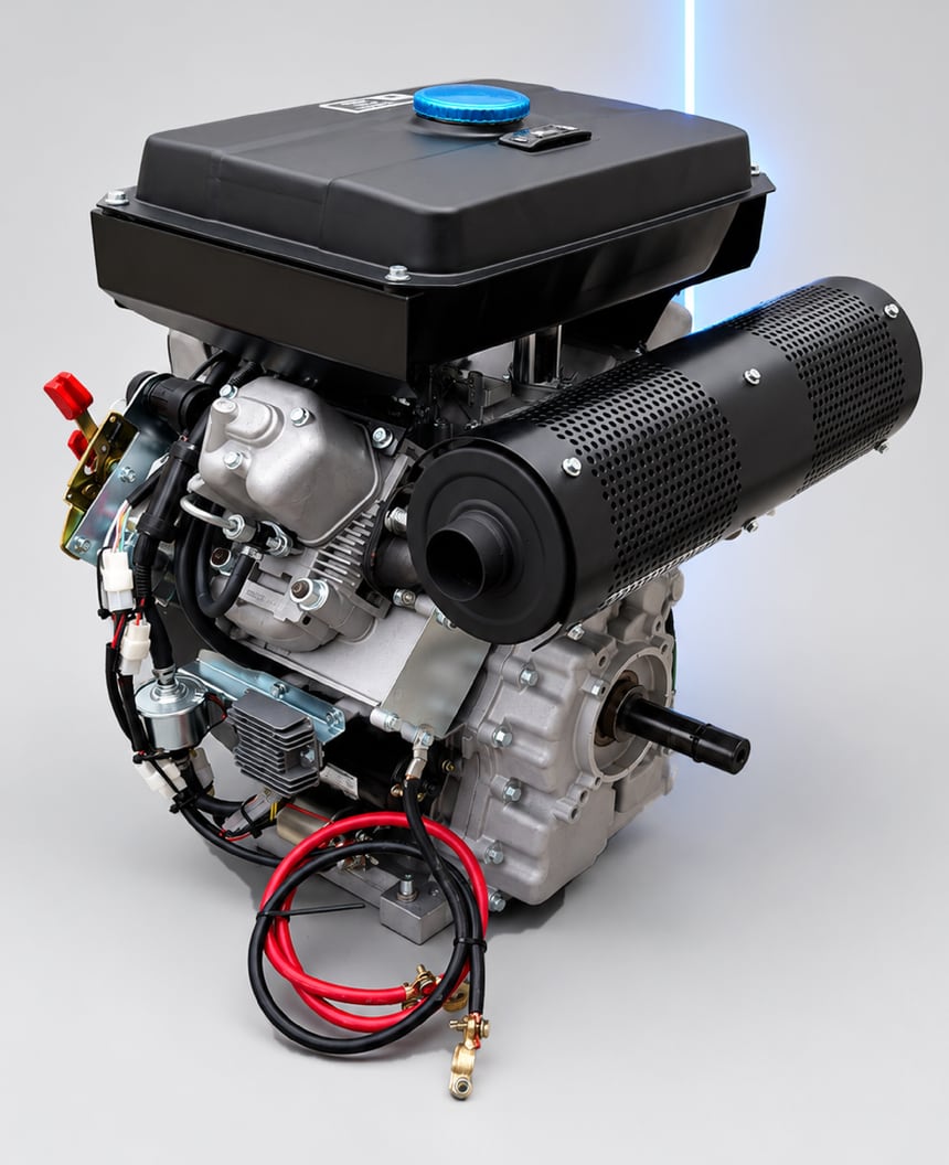 Motor diésel Contracor 2V92 de 22 HP